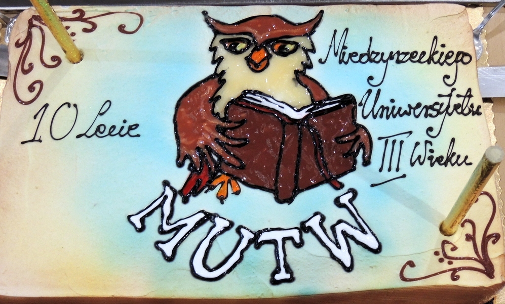 Ilustracja do informacji: Dziesięciolecie Uniwersytetu Trzeciego Wieku